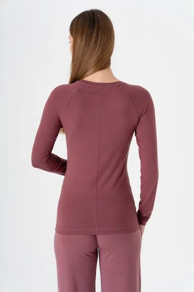 True North True North Damen Soft-touch Langarmshirt aus Micromodal T-Shirt 1110, Nocturne, – Produktbild 3 von 3