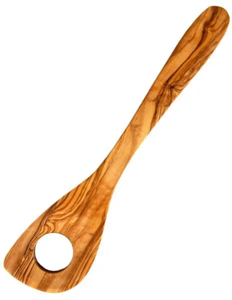 Olivenholz erleben Olivenholz erleben Risottolöffel (30 cm) aus Olivenholz – Produktbild 3 von 8