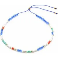 juni juni Zartes, blauesPerlenarmband "Anchor" mit verstellbarer Länge – Produktbild 1 von 1