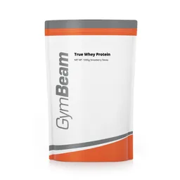 GymBeam GymBeam True Whey 1000 g Erdbeere Stevia – Produktbild 1 von 1