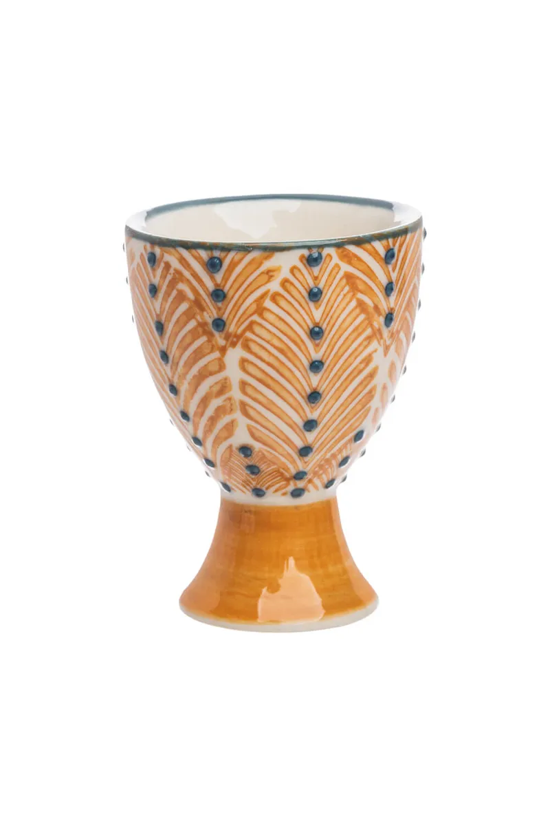 Tranquillo Eierbecher MIIX'N'MATCH Orange – Steinzeug - orange – Produktbild 1 von 2
