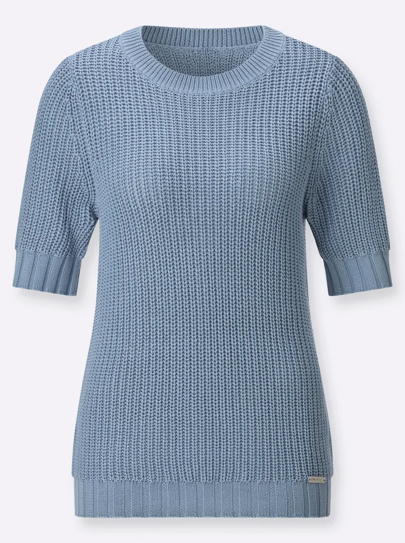 Witt Kurzarmpullover, Bleu, – Produktbild 1 von 2