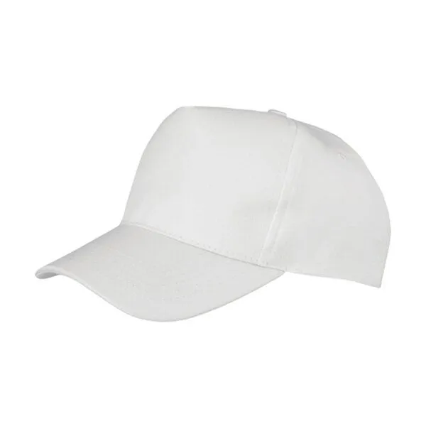 Result Genuine Recycled Result Genuine Recycled Baseball - Kappe für Kinder aus recyceltem Polyester, Weiss, – Produktbild 1 von 2