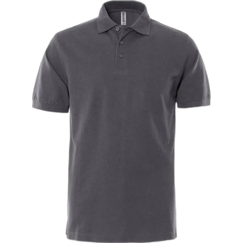 Fristads Polo-Shirt Fristads 1724 PIQ, Grau, – Produktbild 2 von 2