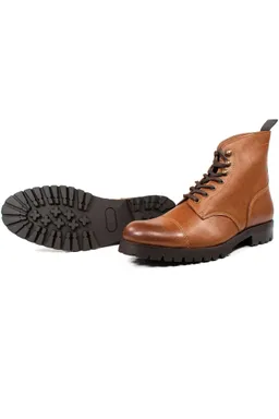Will's Vegan Store Will's Vegan Store Herren vegan Arbeitsstiefel Hellbraun – Produktbild 1 von 1