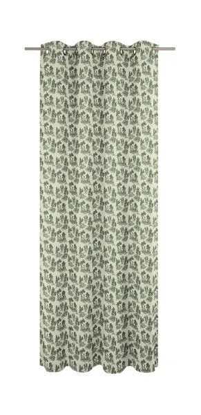 Nature by Adam Nature by Adam Vorhang aus 100% Bio-Baumwolle - Made in Germany - Good Old Days, Grün, – Produktbild 2 von 7