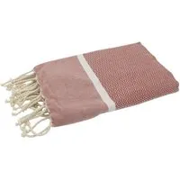 Just Be Just Be Hamamtuch / Strandtuch Chevron, Terracotta, – Produktbild 1 von 1