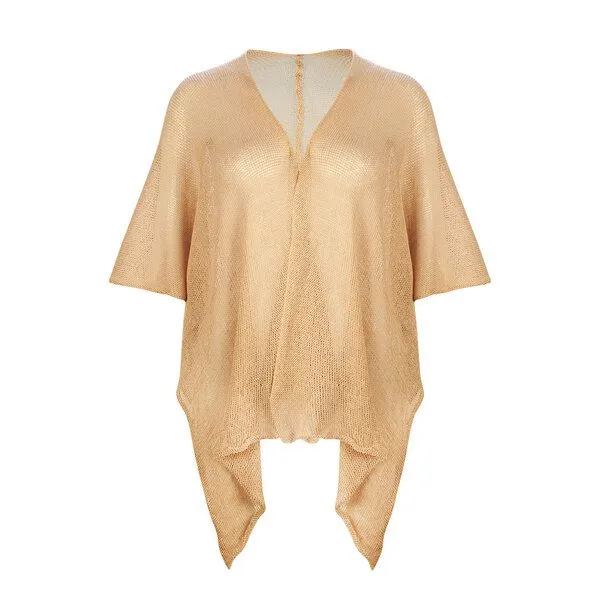Sundara Sundara Kimono "Mira" 100% Bio-Baumwolle, Sand, – Produktbild 3 von 3