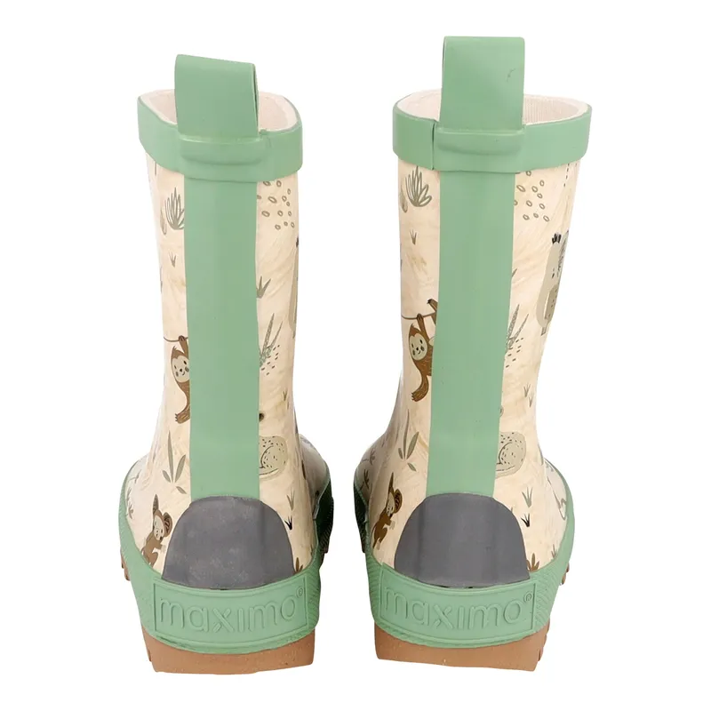 Maximo Maximo Gummistiefel Safari, Beige | gruen, – Produktbild 2 von 2