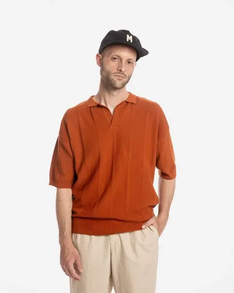 MATONA Matona Polohemd | Polo Shirt | aus Bio-Baumwolle | GOTS-zertifiziert, Copper, – Produktbild 1 von 4