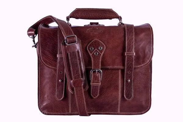 Alpenleder Alpenleder Messenger Bag BROOKS, Brandy, – Produktbild 1 von 4