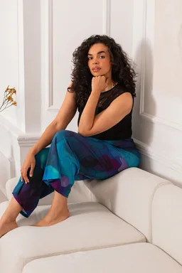 WiDDA WiDDA Damen vegan Hose Basic Dark Clouds – Produktbild 1 von 1
