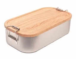 Cameleon Pack Cameleon Pack Lunchbox mit Deckel und Trennsteg aus heimischem Buchen Holz – Produktbild 1 von 1