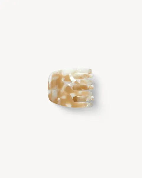 JAN N JUNE JAN N JUNE MACHETE Haarklammer MINI CLAW aus Acetat, Taupe shell (beige), – Produktbild 2 von 2