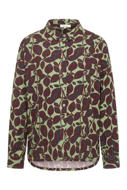 Tranquillo Oversize-Bluse aus EcoVero™ Viskose - botanic / 40 – Produktbild 1 von 1