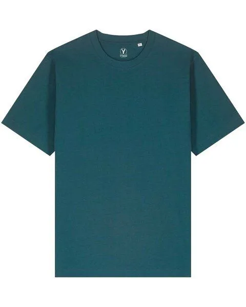 YTWOO YTWOO Sehr dickes Unisex T-Shirt | 240 g/qm | Top Premium Bio-Baumwolle, Sternenblau, – Produktbild 4 von 4