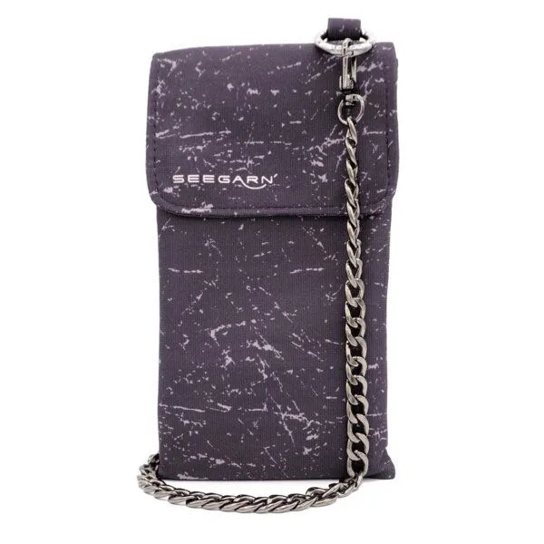 Seegarn Seegarn Handytasche / Umhängetasche (MB43), K2 - kette schwarz, – Produktbild 1 von 4
