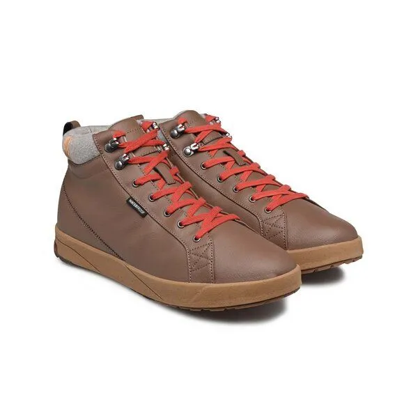 SAOLA SAOLA Vegane Waterproof gefüttert Winterschuhe Herren - BERGEN WATERPROOF WARM, Chocolate, – Produktbild 2 von 3