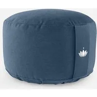 Lotuscrafts Lotuscrafts Meditationskissen Extra Hoch - Sitzhöhe 20cm - GOTS Zertifiziert, Marine blue, – Produktbild 1 von 1