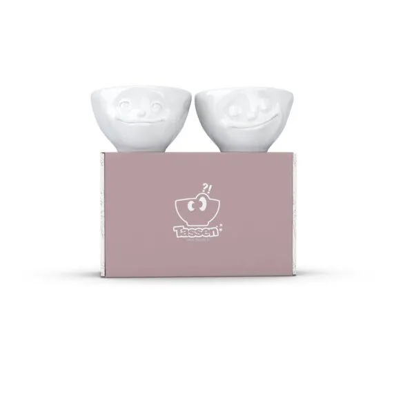 FIFTYEIGHT PRODUCTS FIFTYEIGHT PRODUCTS Dip-Schalen-Set „Verträumt & Glücklich“ (2x 100 ml) – Produktbild 2 von 4