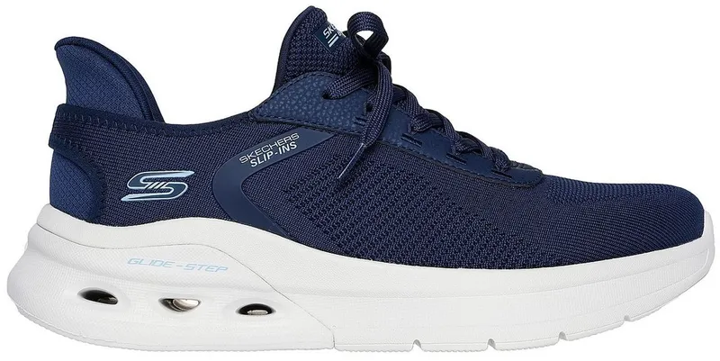 Skechers Skechers Bobs Arc Waves 2.0 Slip-On Blau NVY Slipper, Blau, – Produktbild 1 von 1