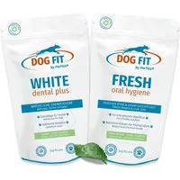 DOG FIT by PreThis DOG FIT by PreThis ® WHITE dental plus & FRESH » Frischer Atem & Zahnfleisch » Hunde – Produktbild 1 von 1