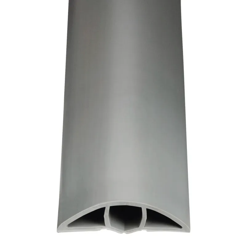 Hama Hama Flexibler Kabelkanal, selbstklebend, halbrund, 180 x 6 x 1 cm, PVC, Grau, – Produktbild 5 von 5