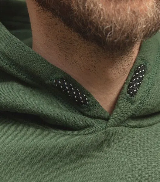 päfjes päfjes Basic / Blanko - Fair gehandelter Unisex Bio Hoodie / Kapuzenpulli, Grün, – Produktbild 4 von 4