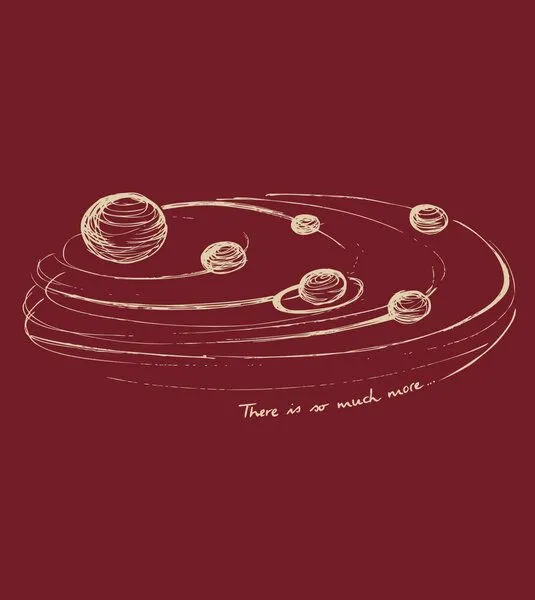 Gary Mash GARY MASH T-Shirt Atmosphere aus Bio-Baumwolle, Dunkelblau, – Produktbild 2 von 4