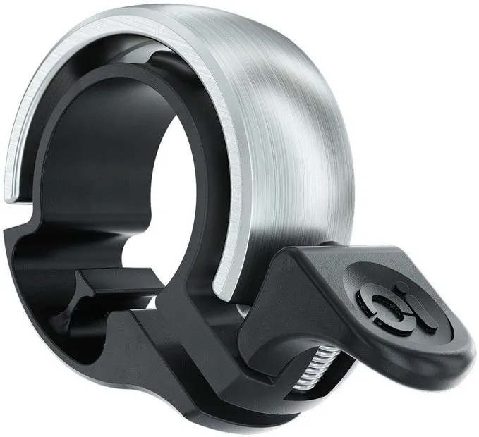 Knog Knog Oi small Fahrradklingel, Silber, – Produktbild 3 von 4