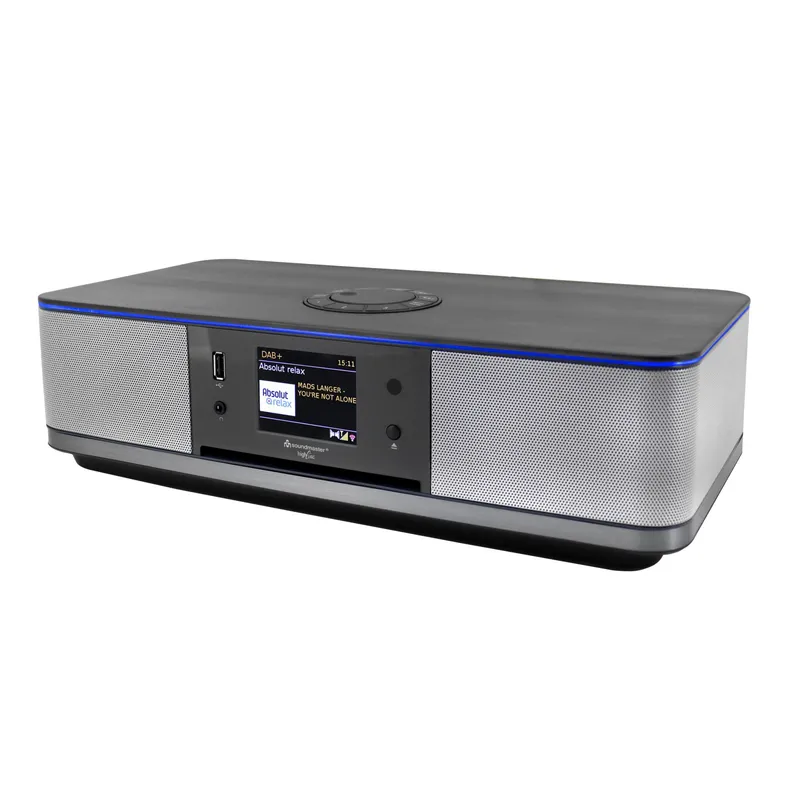Soundmaster Soundmaster Stereo Musikcenter ICD2023 schwarz Kompaktanlage – Produktbild 1 von 4