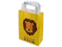 Elco ELCO Papier-Tragetasche "Löwe" 26 x 18 x 8 cm, 50 Stk. – Produktbild 1 von 1