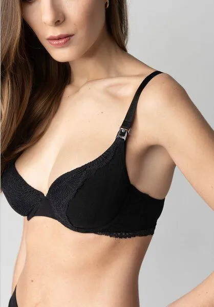 Lovjoi Lovjoi Still-BH MELICA aus Biobaumwolle, Black (schwarz), – Produktbild 5 von 5