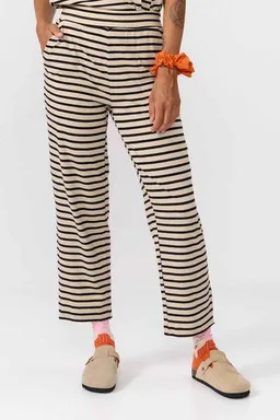SUITE13LAB Suite13lab Damen-Straighthose MORGON gestreift – Produktbild 1 von 1
