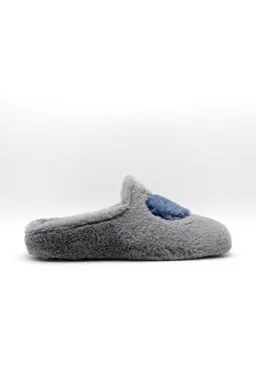 thies thies Damen vegan Hausschuhe Rec Heart Grau – Produktbild 1 von 1