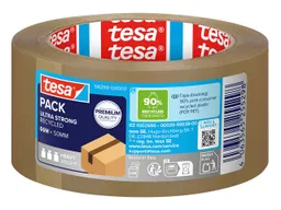 Tesa tesa Packband "ULTRA STRONG" 66 m x 50 mm, chamois – Produktbild 1 von 1