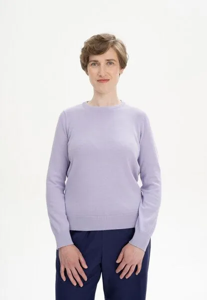 MELA MELA Feinstrick Pullover Dhana, Krokus, – Produktbild 1 von 4