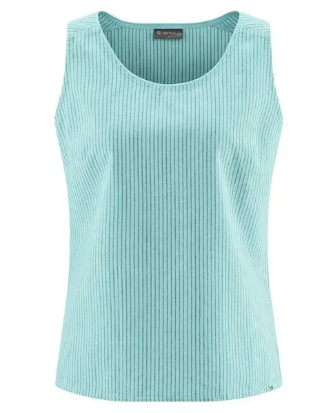 HempAge HempAge Hanf Top, Lake (grün), – Produktbild 1 von 3