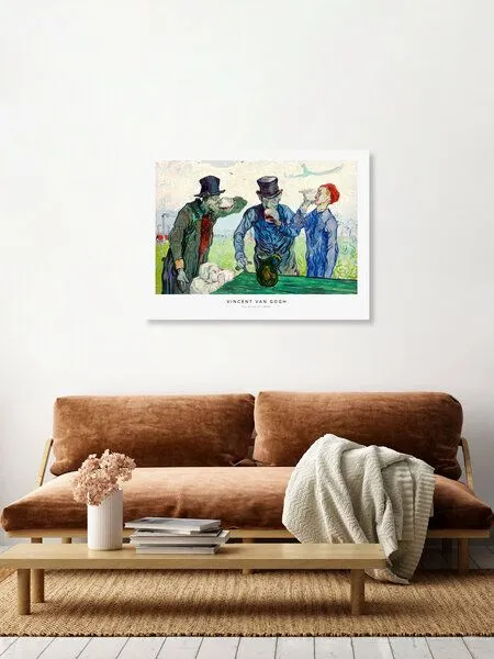 Photocircle Photocircle Poster / Leinwandbild - Vincent Van Gogh: Die Trinker – Produktbild 3 von 4