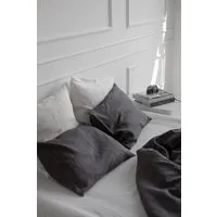 AmourLinen AmourLinen Kopfkissenbezug aus Leinen, Charcoal (schwarz), – Produktbild 1 von 1