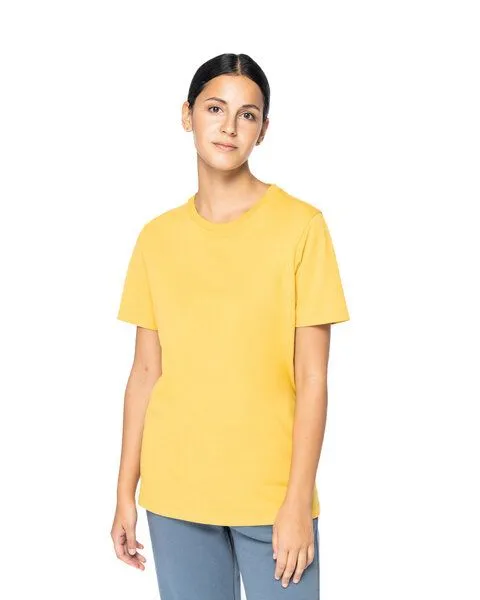 YTWOO YTWOO Umweltfreundliches Unisex T-Shirt- Made in Portugal, Gelb, – Produktbild 2 von 4