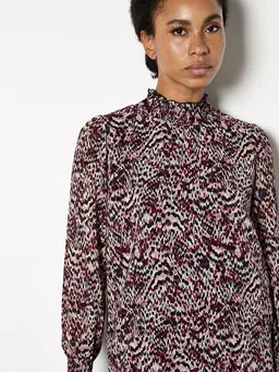 Apricot Apricot Blusentop Chiffonbluse mit Animal-Print – Produktbild 1 von 1