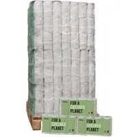 Memo 240 x 8 Rollen memo Toilettenpapier 'FOR A GREENER PLANET', 2-lagig - Ganze Palette – Produktbild 1 von 1