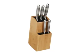 RELAXDAYS RELAXDAYS Messerblock zweistufig aus Bambus (1tlg) – Produktbild 1 von 1