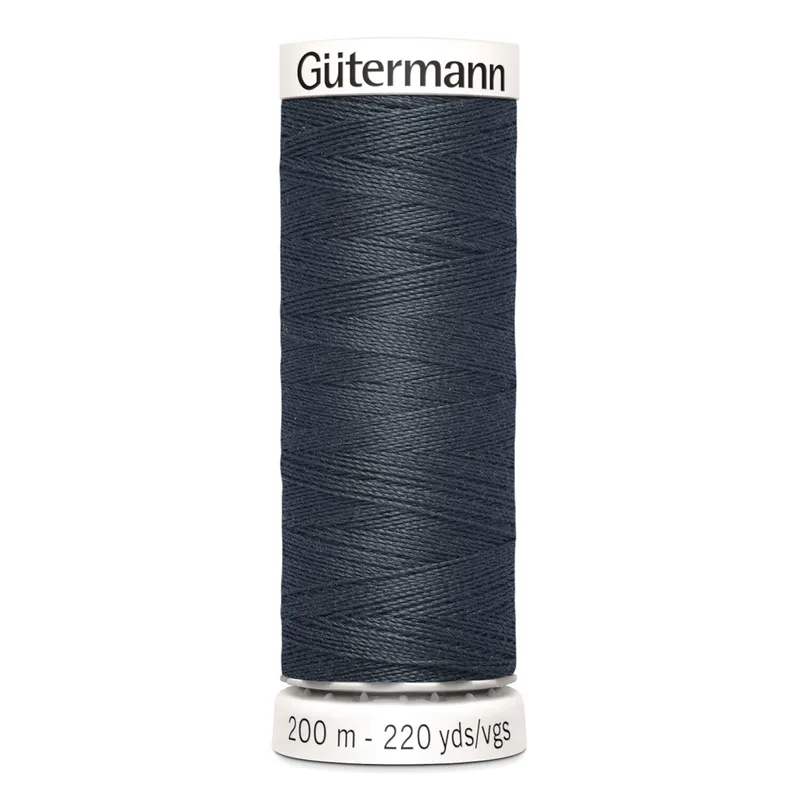 Gütermann Gütermann Allesnäher 200m 095 Dunkelgrau – Produktbild 1 von 1