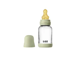 BIBS BIBS Babyflasche aus Glas im Komplett-Set Sage 120 ml – Produktbild 1 von 1