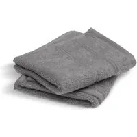 jilda tex jilda-tex Ocean Safe 5er-Set Gästetuch 100% Bio-Baumwolle Cradle to Cradle (5x 30x50 cm), Anthrazit, – Produktbild 1 von 1