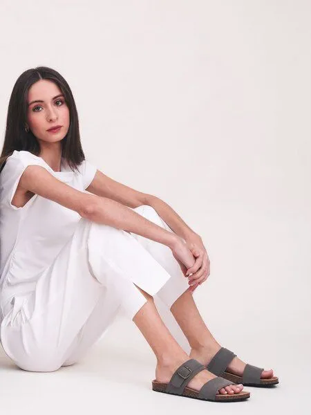 Nae Vegan Shoes Nae Vegan Shoes NAE | Rawa Vegane Sandalen, Grün, – Produktbild 4 von 4