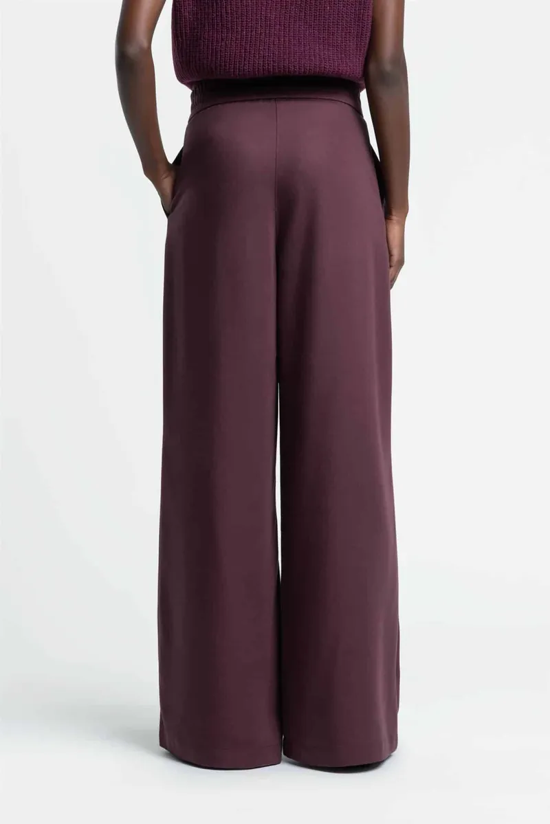 Kings Of Indigo Kings of Indigo Damen vegan Hose Lilian Lila, Violett, – Produktbild 1 von 2