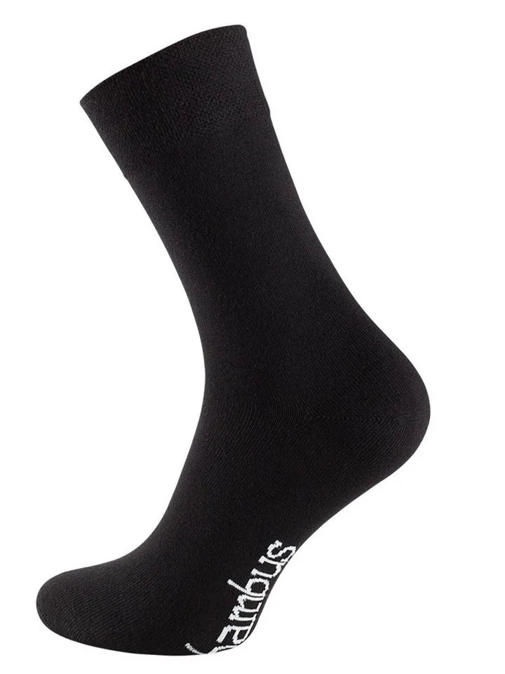 Cotton Prime® Socken Bambussocken ohne Gummibund (10-Paar) weich und atmungsaktiv durch Viskose, Schwarz, – Produktbild 4 von 4